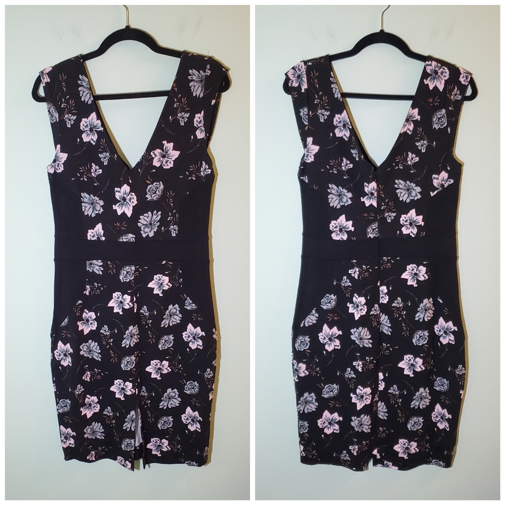 French Connection Bloomsbury Floral Jersey Dress - Picture 3 of 9
